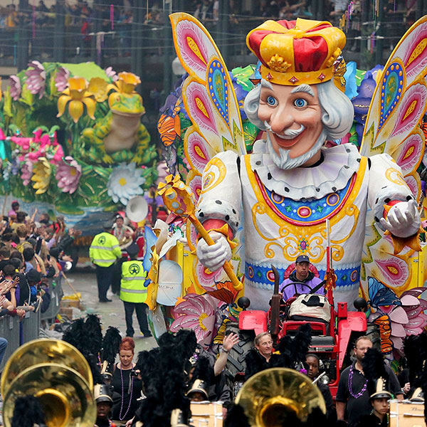 Mardi Gras Kind Float